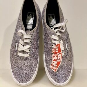 Size 10 - VANS Authentic Silver